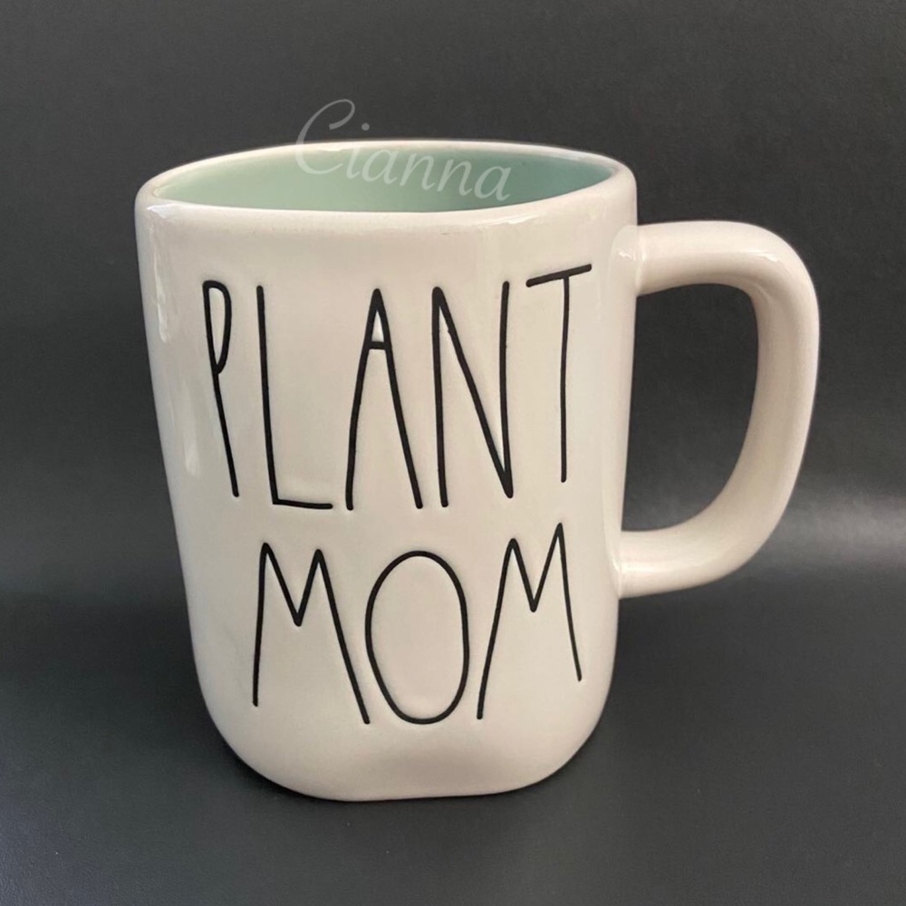 Rae Dunn Plant Mom Mug